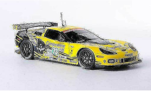 Chevrolet Corvette ZR1 1/43 Spark C6 C6 No.73 Racing 24h Le Mans 2012 A.Garcia/J.Magnussen/J.Taylor diecast model cars
