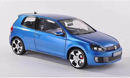 Volkswagen Golf GTI 1/43 Norev blue 2009 diecast model cars
