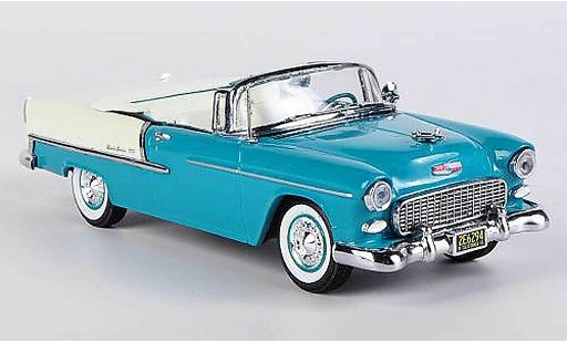 Chevrolet Bel Air Convertible 1/43 Vitesse 1955 turquoise diecast model cars