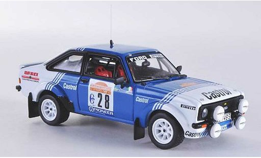 Ford Escort RS 1800 1/43 Vitesse MKII No.28 Castrol A.Presotto / M.Perissutti Rally Sanremo 1981 diecast model cars