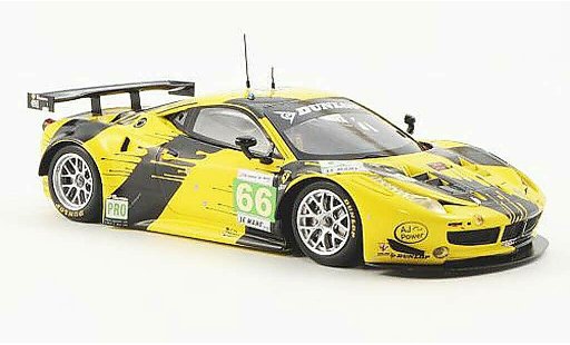 Ferrari 458 Italia GT2 1/43 Fujimi No.66 JMW Racing 24h Le Mans 2012 diecast model cars