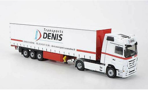 Mercedes Actros Base 1/43 Eligor MP3 Transports Denis Gardinenplanen-SZ diecast model cars