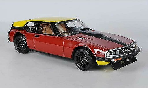 Citroen SM Proto Michelin 1/18 Ottomobile Predo red/yellow/matt black diecast model cars