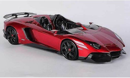 Lamborghini Aventador J 1/18 MR Collection red 2012 diecast model cars