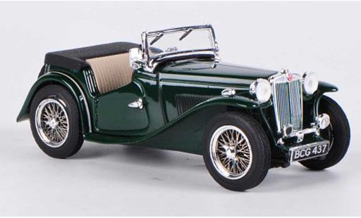 MG TC Base 1/43 Vitesse open shire green 1945 diecast model cars