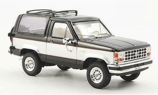 Ford Bronco Berline 1/43 Premium X II black/grey 1989 diecast model cars