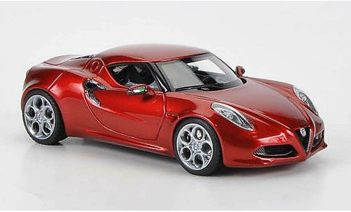 Alfa Romeo 4C concept 1/43 Look Smart red Villa D'Este 2012 diecast model cars