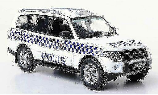 Mitsubishi Pajero Base 1/43 Vitesse Polis Police Brunei diecast model cars