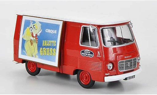 Peugeot J7 Base 1/43 Eligor Zirkus Arlette Gruss diecast model cars