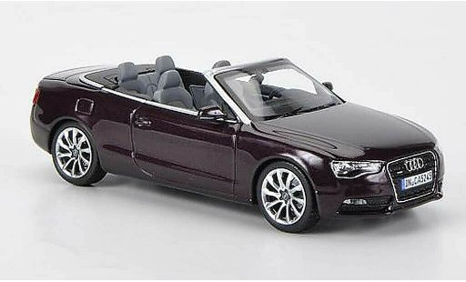Audi A5 cabriolet 1/43 Norev Convertible red 2011 diecast model cars