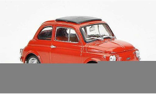Fiat 500 R 1/43 Brumm redbrown closedes folding roof 1972 diecast model cars