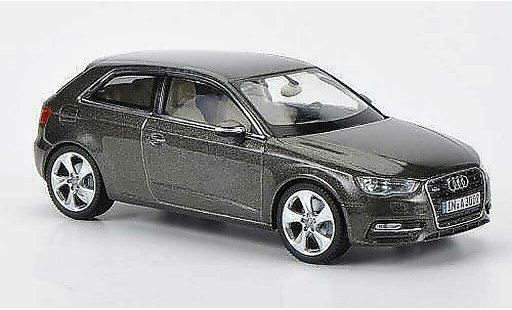 Audi A3 berline 1/43 Schuco grey brown 2012 diecast model cars