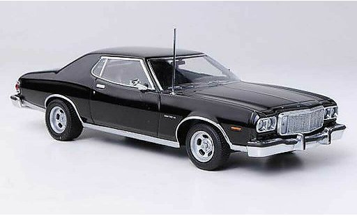 Ford Gran Torino Gran Torino 1/43 Minichamps black 1976 diecast model cars