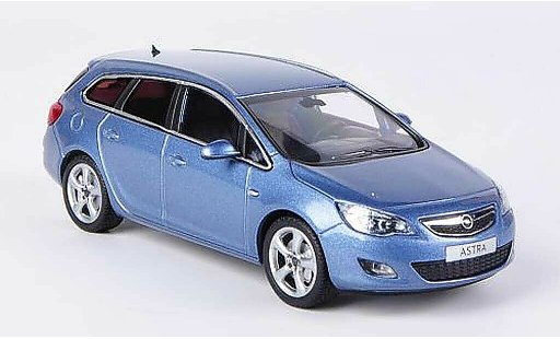 Opel Astra Sports Tourer 1/43 Minichamps J greyblue 2010 diecast model cars