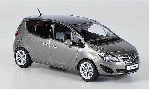 Opel Meriva Base 1/43 Minichamps grey brown 2010 diecast model cars