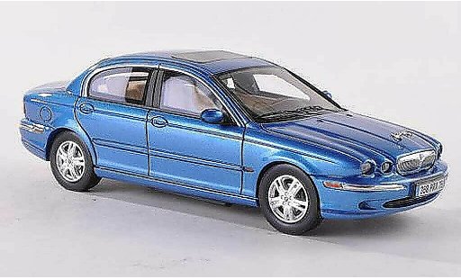 Jaguar X-Type Base 1/43 Premium X -blue LHD 2004 diecast model cars