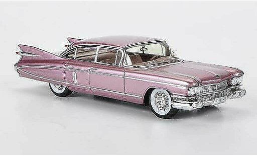 Cadillac Fleetwood Sixty Special 1/43 Spark Sedan altpink Sondermodell MCW L.E. 300 1959 diecast model cars