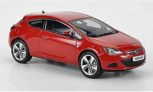 Opel Astra GTC 1/43 MotorArt J red 2012 diecast model cars