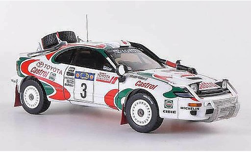 Toyota Celica Turbo 1/43 HPI 4WD No.3 Castrol Y.Fujimoto / A.Hertz Safari Rally 1995 diecast model cars