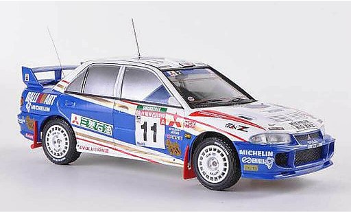 Mitsubishi Lancer Evolution III 1/43 HPI No.11 RalliArt T.Makinen / S.Harjanne Rally Neuseeland 1995 diecast model cars