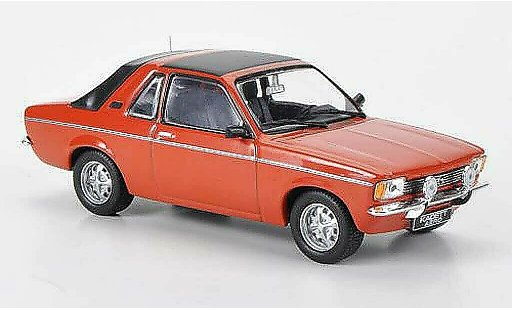Opel Kadett C Aero 1/43 Hachette red (ohne Magazin) 1978 diecast model cars