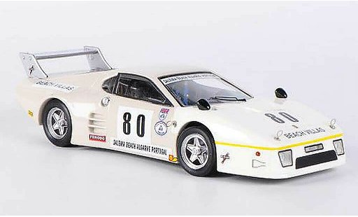Ferrari 512 BB LM 1/43 Best No.80 Phillips / Earle / Jones Silverstone 1982 diecast model cars