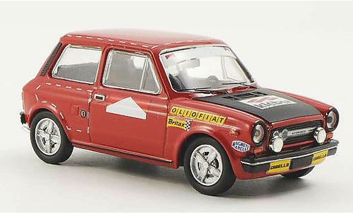 Autobianchi A112 abarth 1/43 Best Rennversion 1977 diecast model cars