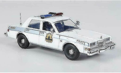 Dodge Diplomat police 1/43 First Response Washington D.C. Metropolitan 1985 diecast model cars