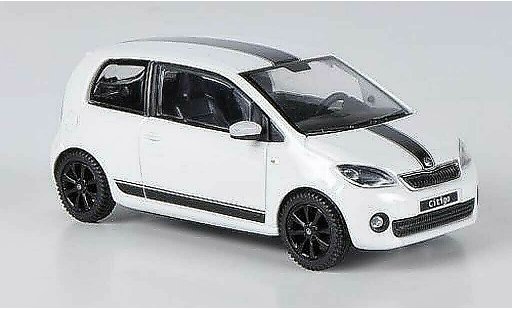 Skoda Citigo Sport Design 1/43 Abrex white 3-portes 2012 diecast model cars