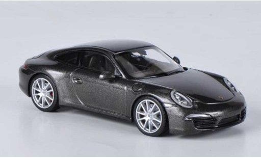 Porsche 911 4S 1/43 Minichamps Carrera grey 2012 diecast model cars