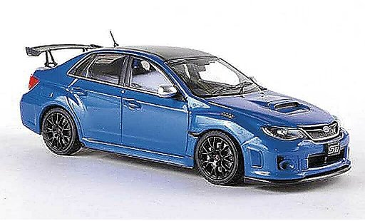 Subaru Impreza WRX 1/43 Ebbro STI S206 NBR Challenge Package blue/carbon RHD diecast model cars