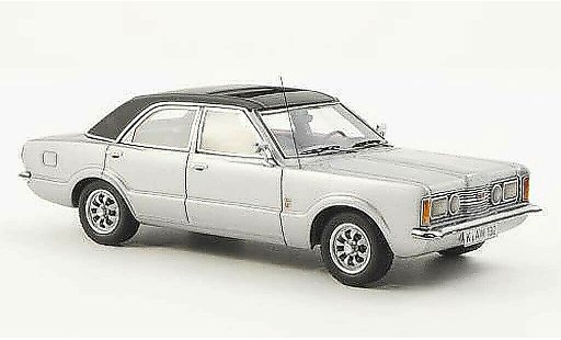 Ford Taunus TC1 1/43 Neo GXL grey/black 4-Turer diecast model cars