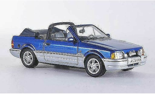 Ford Escort Cabriolet 1/43 Neo MkIV Convertible blue/grey limited Auflage 300 1986 diecast model cars