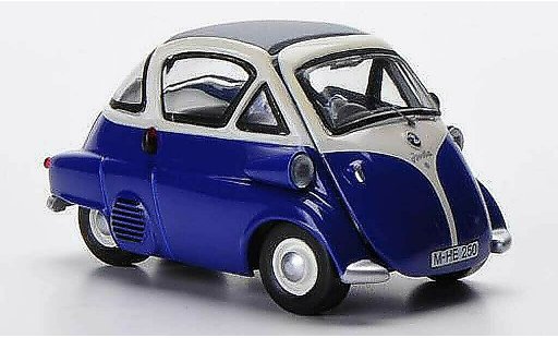 Bmw Isetta citadine 1/43 Schuco blue/white diecast model cars