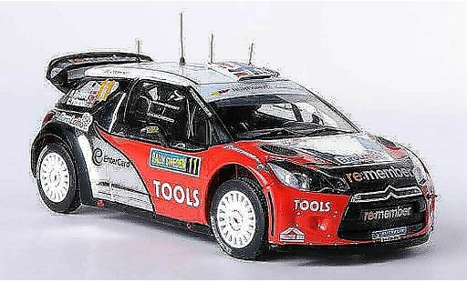 DS Automobiles DS3 WRC 2011 1/43 IXO No.11 Petter Solberg World Rally Team P.Solberg / C.Patterson Rally Sweden diecast model cars