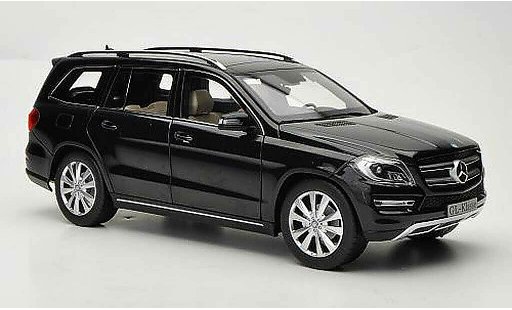 Mercedes Classe GLK Base 1/18 Norev black 2012 diecast model cars