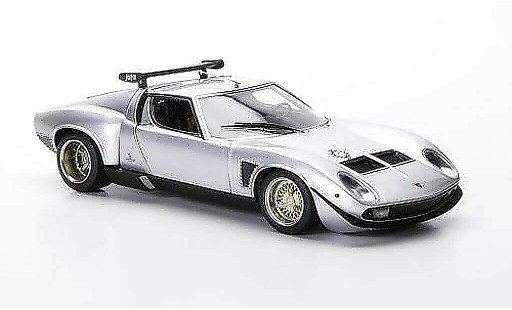 Lamborghini Miura Jota 1/43 FrontiArt SVR grey 1972 diecast model cars