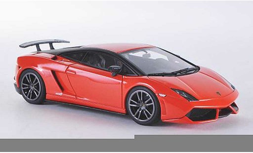 Lamborghini Gallardo LP570-4 1/43 Look Smart Superleggera Edizione Tecnica orange/mattblack diecast model cars