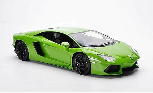 Lamborghini Aventador LP700-4 1/18 FrontiArt green 2011 diecast model cars
