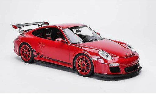 Porsche 911 GT3 RS 1/18 FrontiArt 2010 red/black diecast model cars