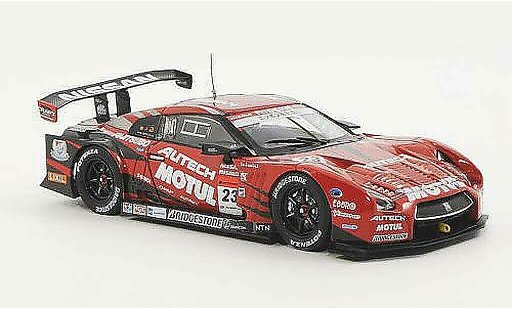 Nissan Skyline R35 1/43 Ebbro GT-R No.23 Motul Autech S.Motoyama / M.Krumm Low Down Force Super GT500 2012 diecast model cars