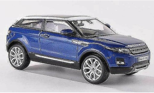 Range Rover Evoque Coupe 1/43 IXO blue/white 3-Turer 2011 diecast model cars