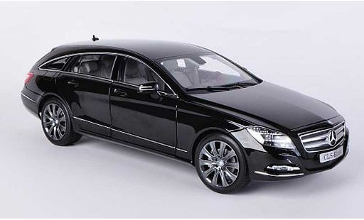 Mercedes Classe CLS Shooting Brake 1/18 Norev (X218) black 2012 diecast model cars
