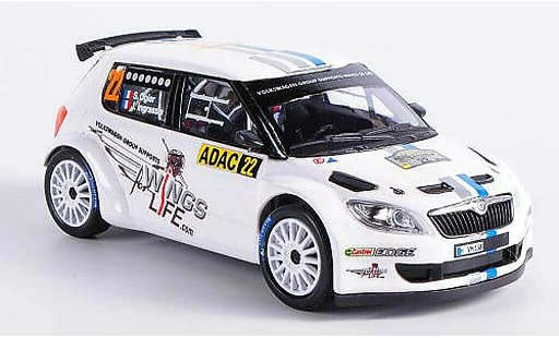 Skoda Fabia S2000 1/43 Abrex No.22 S.Ogier / J.Ingrassia ADAC Rally Germany 2012 diecast model cars