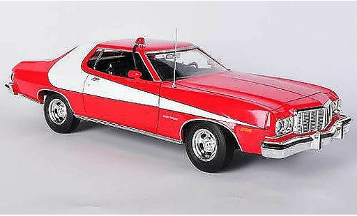 Ford Gran Torino Starsky and Hutch 1/18 Greenlight red/white & 1974 diecast model cars