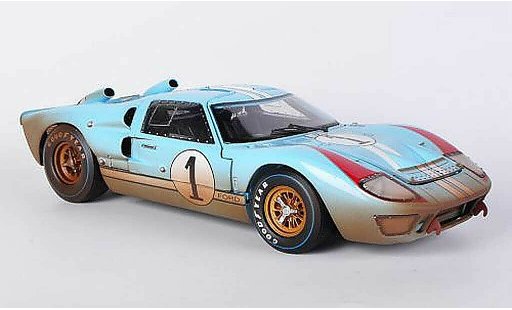 Ford GT40 Mk II 1/18 Shelby Collectibles GT 40 MkII No.1 Team Shelby American K.Miles / D.Hulme 1966 diecast model cars