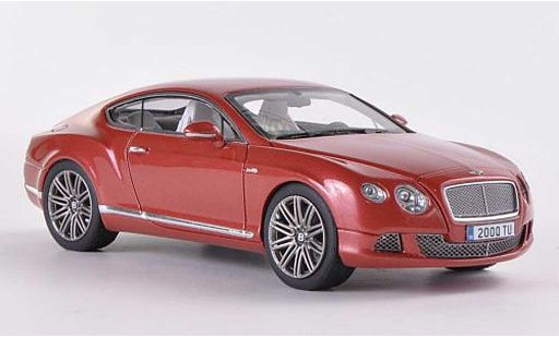 Bentley Continental GT Speed 1/43 Look Smart red-brown diecast model cars