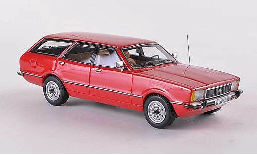 Ford Taunus TC2 1/43 Neo Turnier GL red 1976 diecast model cars