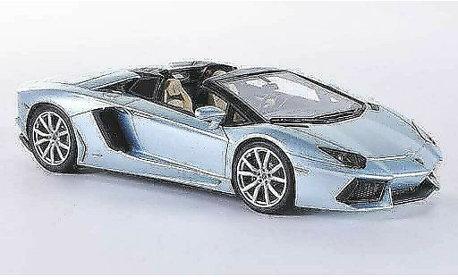 Lamborghini Aventador Roadster 1/43 Look Smart LP700-4 greyblue diecast model cars