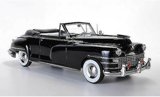 Chrysler New Yorker Convertible 1/18 Signature 2-Door black 1948 diecast model cars